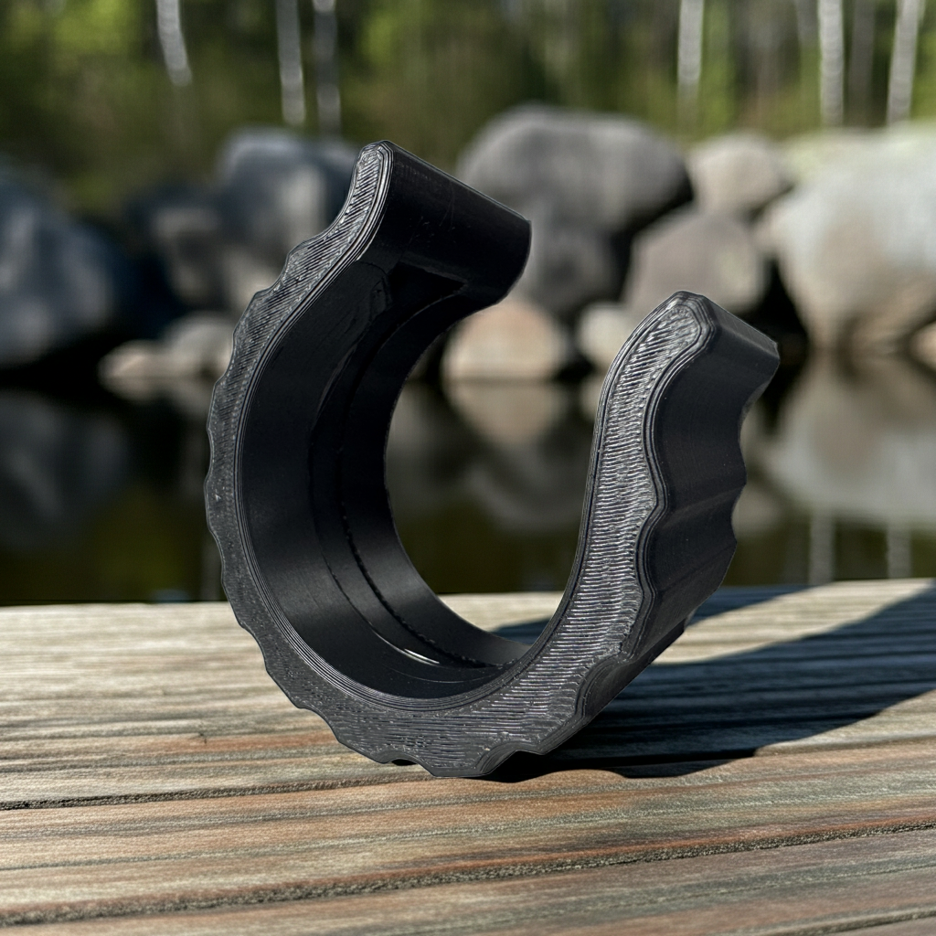 Scotty Powerlock Locking Ring Replacement – 3D Printed Fix for Models 229 230 231 – Rod Holder Ring Lost or Broken