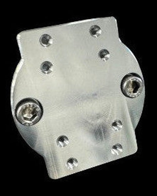 Shaft support bracket for SwitchBlade trolling motor mount, front view, bracket only