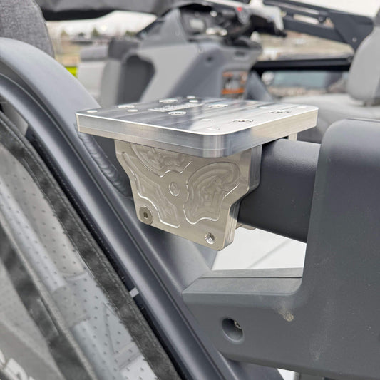 Downrigger mounting plate for Seadoo Switch