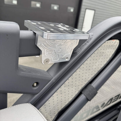 alternate inside view of cannon downrigger mounting system