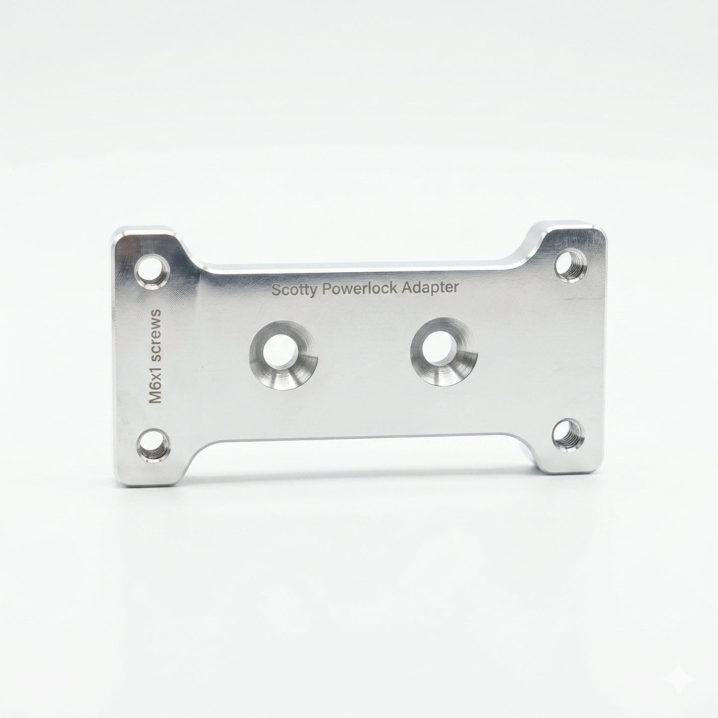 UMW HardPoint Scotty Powerlock Adapter - CNC Billet Aluminum - Front View - Sea-Doo Switch