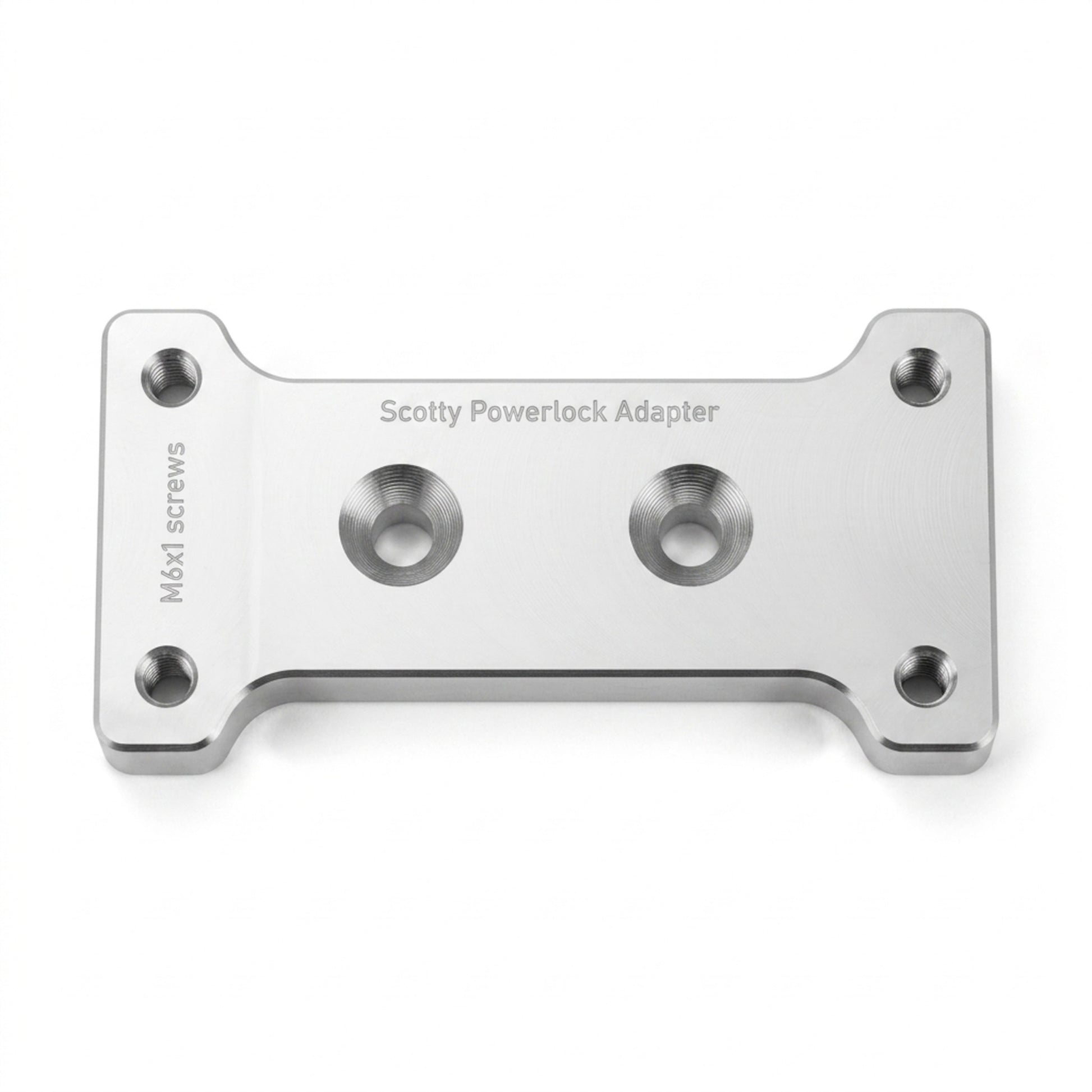 UMW HardPoint Scotty Powerlock Adapter - CNC Billet Aluminum - Top View - Sea-Doo Switch