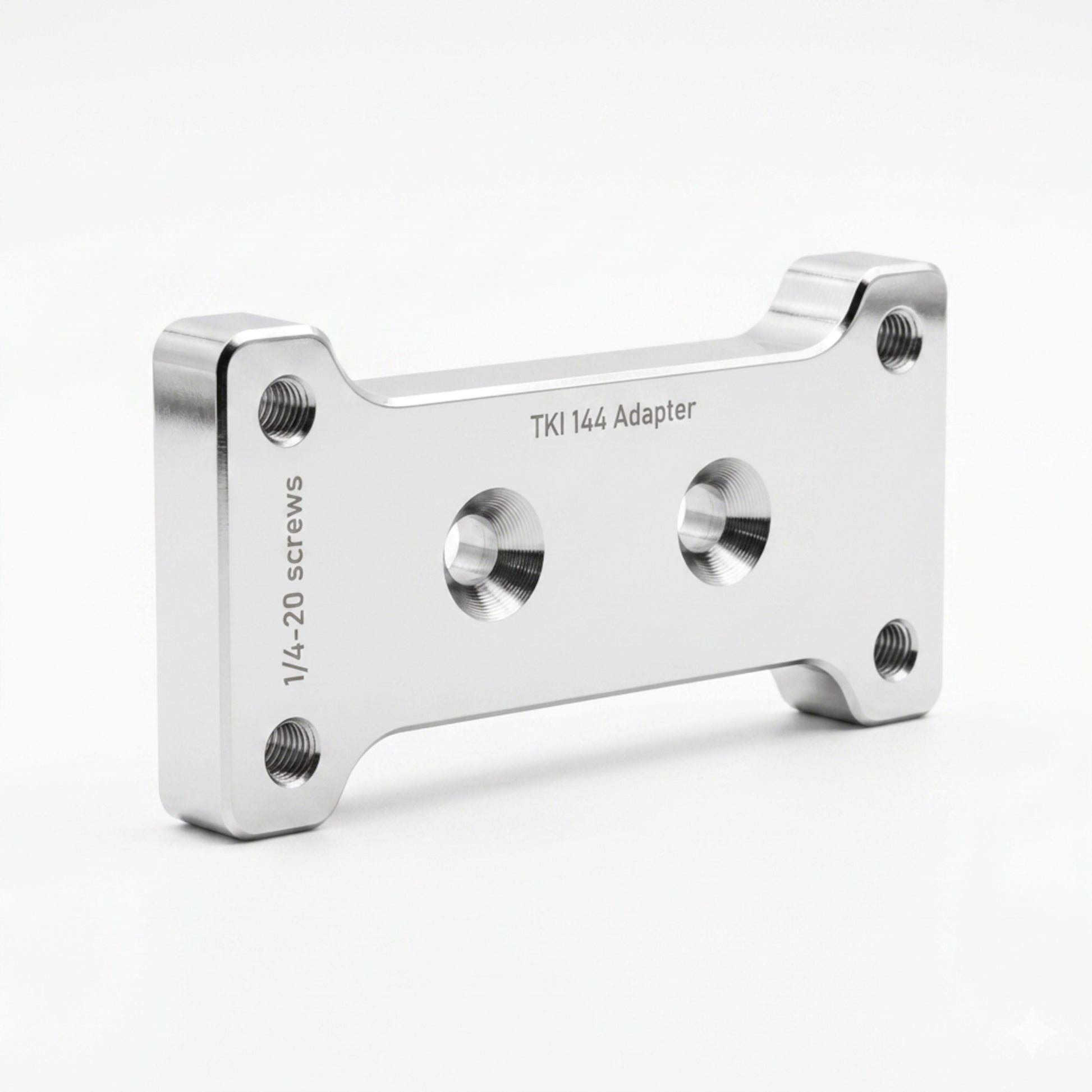 UMW HardPoint TKI 144 Flat Base Adapter - CNC Billet Aluminum - Front View - Sea-Doo Switch
