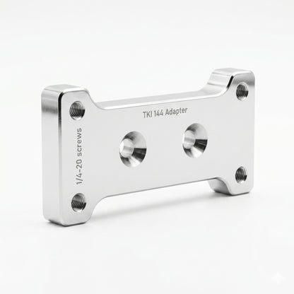 UMW HardPoint TKI 144 Flat Base Adapter - CNC Billet Aluminum - Front View - Sea-Doo Switch