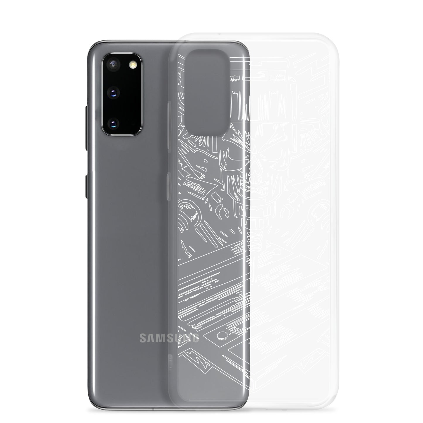 Mean Mill Clear Case for Samsung®