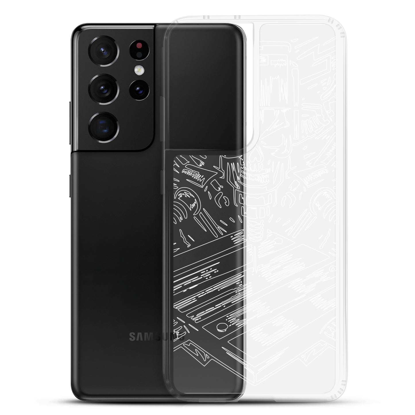 Mean Mill Clear Case for Samsung®