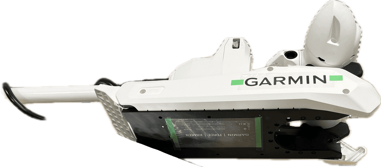 Garmin Force Kraken trolling motor on Switchblade mount