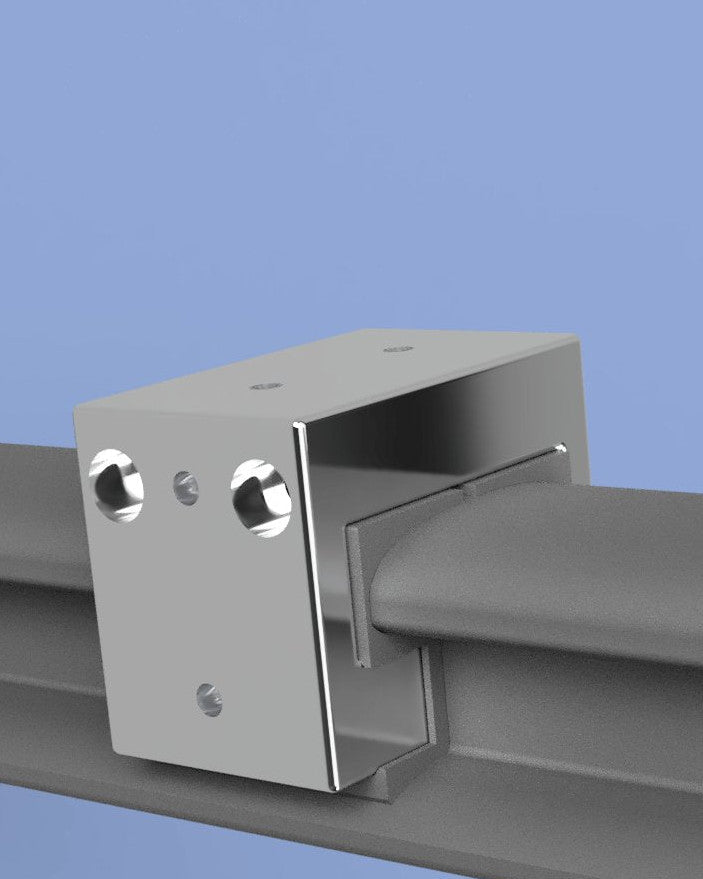 HardPoint rail mount fastener side, installed on Sea-Doo Switch rail