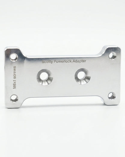HardPoint Scotty Powerlock adapter, front view