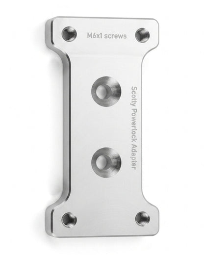 HardPoint Scotty Powerlock adapter, top view