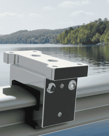 HardPoint with TKI base adapter plate installed on Sea-Doo Switch rail