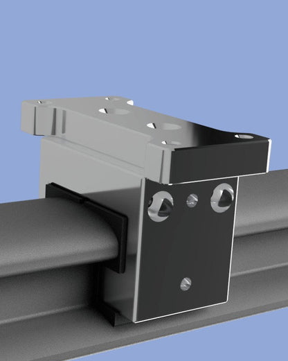 HardPoint rail mount with Scotty Powerlock/TKI adapter installed
