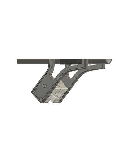 Close-up of clamp jaw ridges