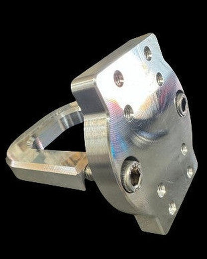 Shaft support bracket with RAM Trolling Motor Stabilizer - Tough-Claw, three-quarter product view
